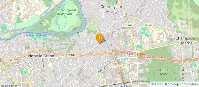 localisation de l'entreprise MADAME RAMONA STOICA  NOISY-LE-GRAND