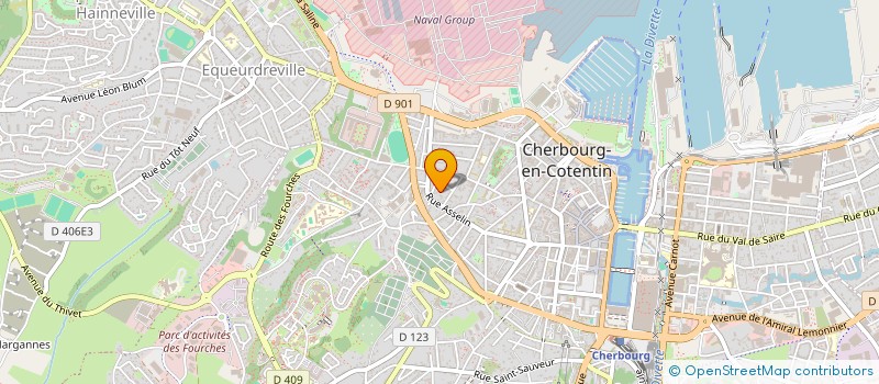 localisation de l'entreprise MADAME RAMONA TERUEL BUSOM  CHERBOURG-EN-COTENTIN