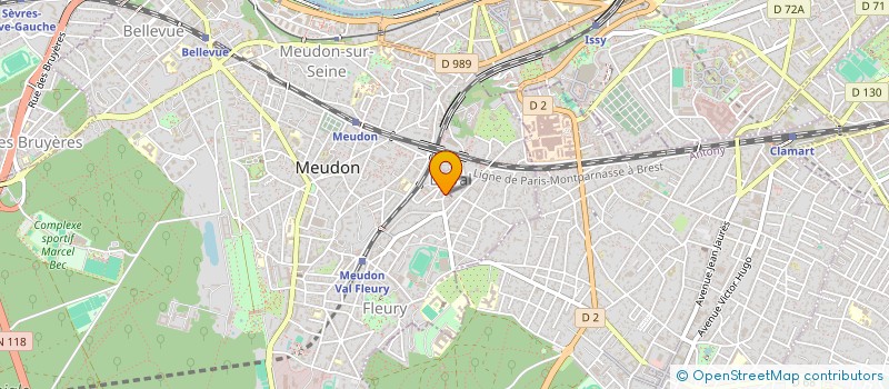 localisation de l'entreprise MADAME RAMONY LIM à MEUDON