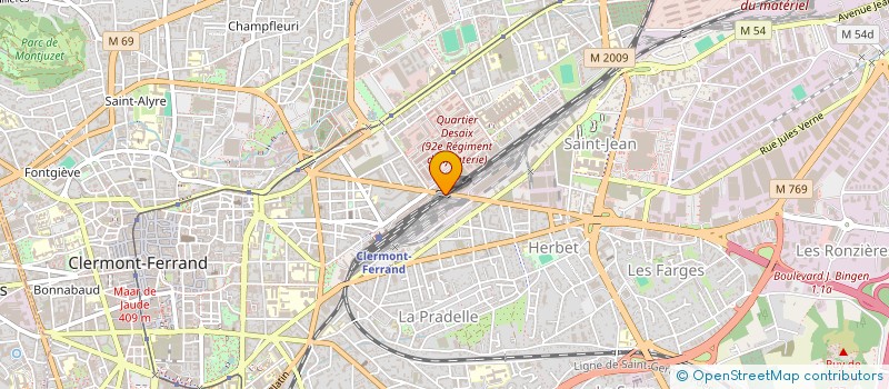 localisation de l'entreprise MADAME RAMZAN ABDULKHADZHIEV  CLERMONT-FERRAND