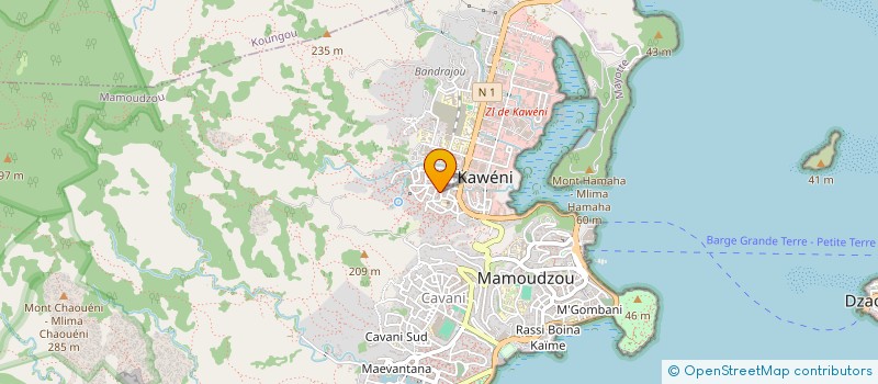 localisation de l'entreprise MADAME RAMZANA MCHINDRA  MAMOUDZOU