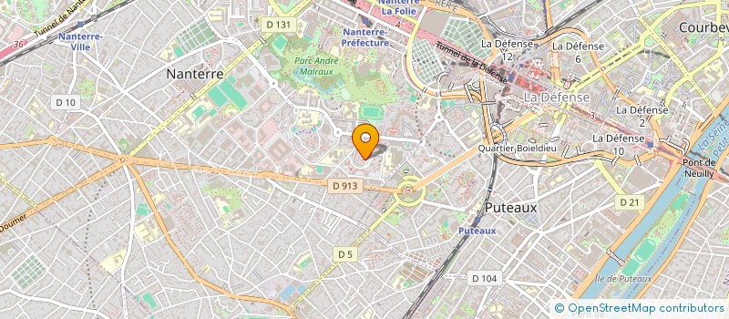 localisation de l'entreprise MADAME RANA DAOUDI  NANTERRE