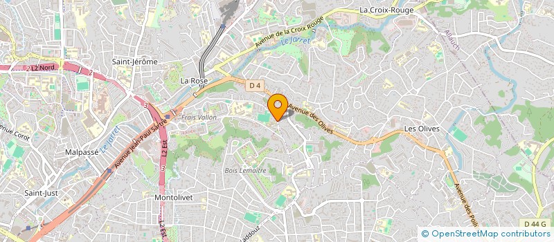 localisation de l'entreprise MADAME RANA MOGHAMES à MARSEILLE