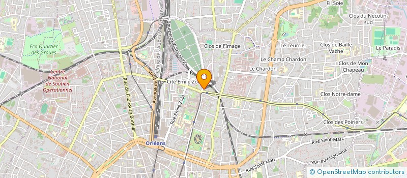 localisation de l'entreprise MADAME RANAA AHAMADI BADI à ORLEANS