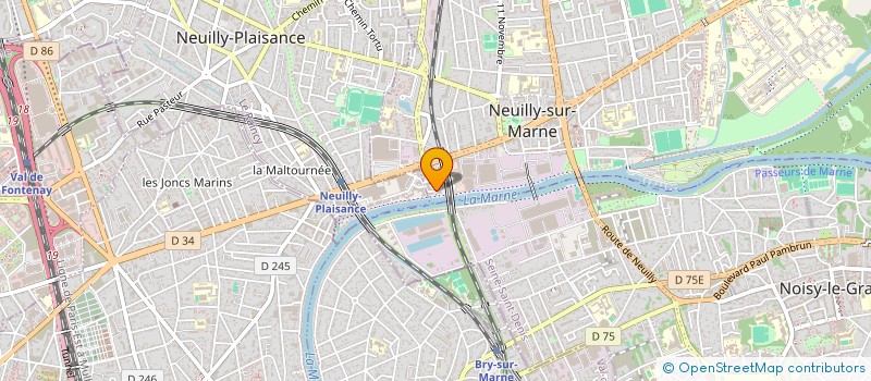 localisation de l'entreprise MADAME RANCY KOMBA-MALONGO à NEUILLY-SUR-MARNE