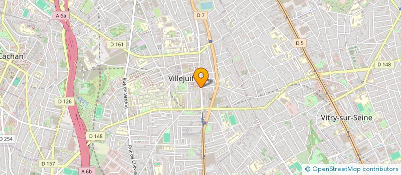 localisation de l'entreprise MADAME RANDA ANTOUN  VILLEJUIF