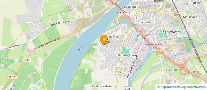 localisation de l'entreprise MADAME RANDA EL ELJ à ARLES