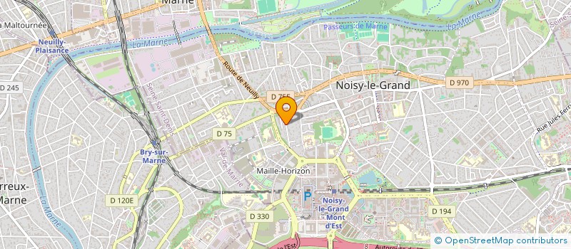 localisation de l'entreprise MADAME RANDA KAHI à NOISY-LE-GRAND