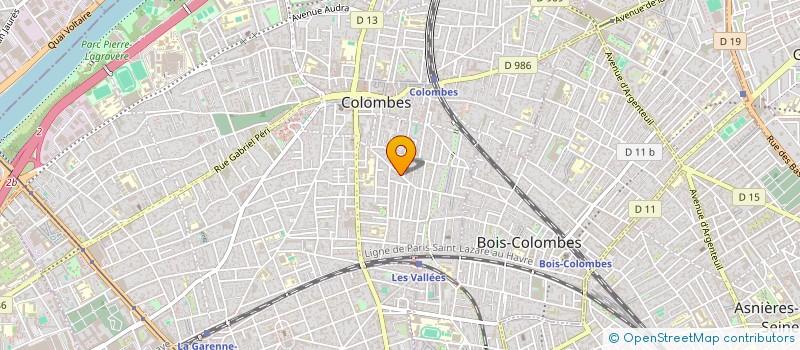 localisation de l'entreprise MADAME RANDA MADDAH à COLOMBES