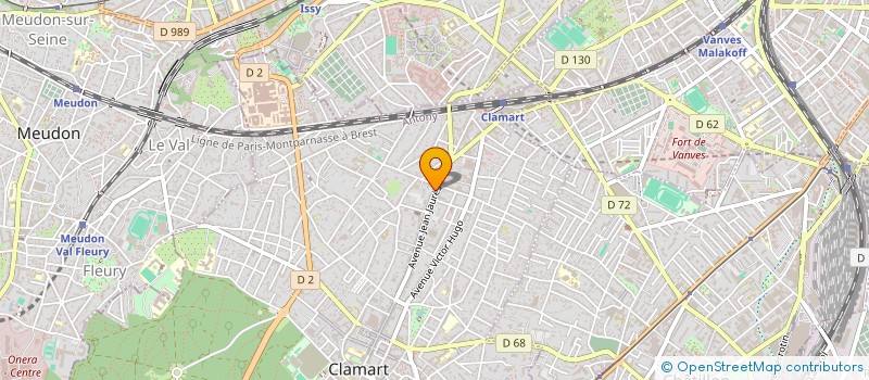 localisation de l'entreprise MADAME RANDA TARGOUN à CLAMART