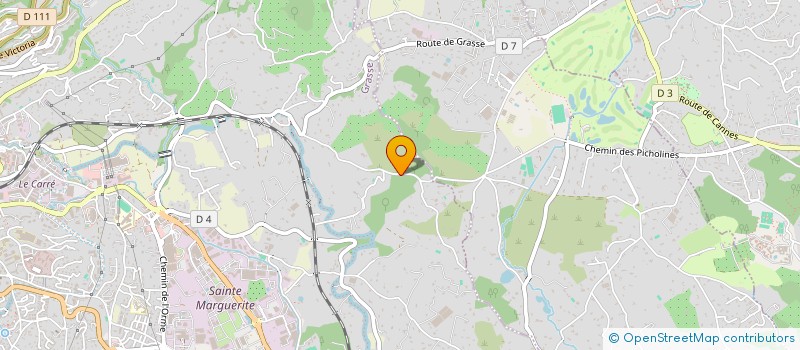 localisation de l'entreprise MADAME RANDI TERKILDSEN  GRASSE