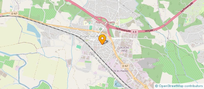 localisation de l'entreprise MADAME RANIA ADOULI à PUGET-SUR-ARGENS