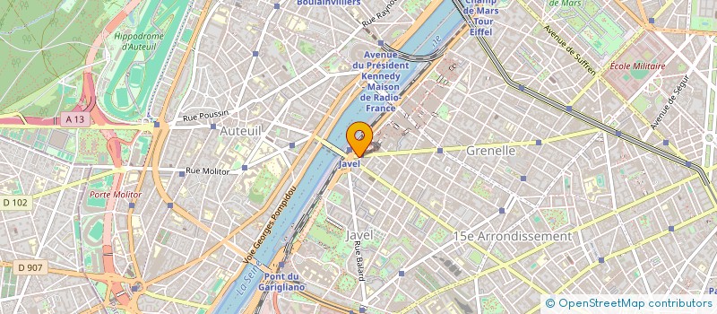 localisation de l'entreprise MADAME RANIA ANDALOUBY  PARIS