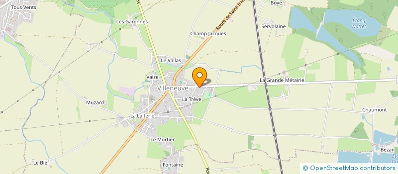 localisation de l'entreprise MADAME RANIA AZZIZ  VILLENEUVE