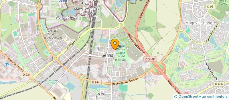 localisation de l'entreprise MADAME RANIA BATMA  SERRIS