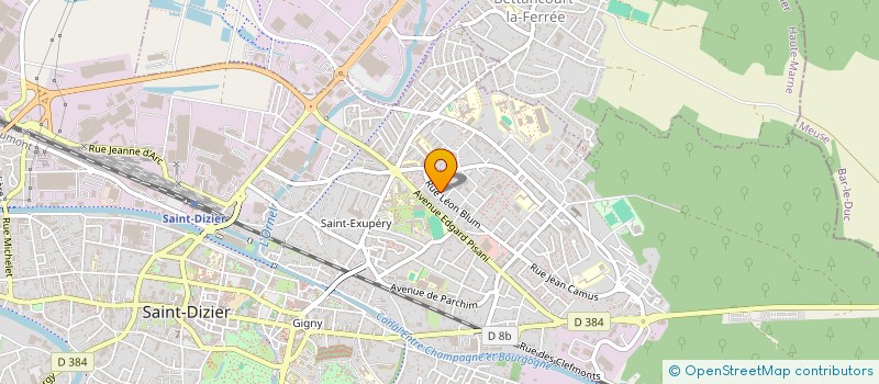 localisation de l'entreprise MADAME RANIA BEKHALED à SAINT-DIZIER