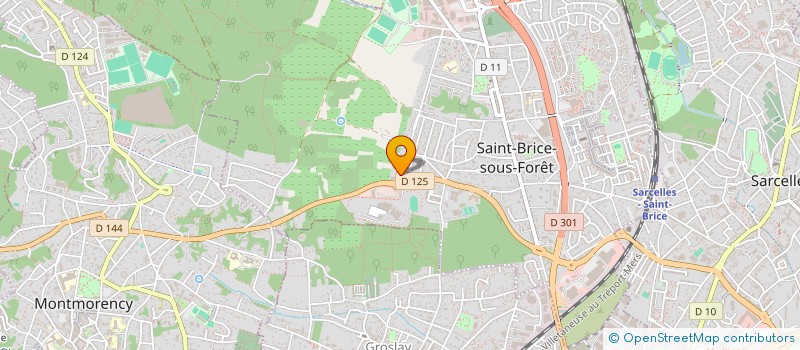 localisation de l'entreprise MADAME RANIA BELAOUEL à SAINT-BRICE-SOUS-FORET