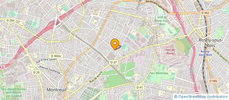 localisation de l'entreprise MADAME RANIA BELKACEMI à MONTREUIL