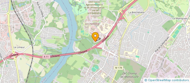 localisation de l'entreprise MADAME RANIA BERRADA  NANTES