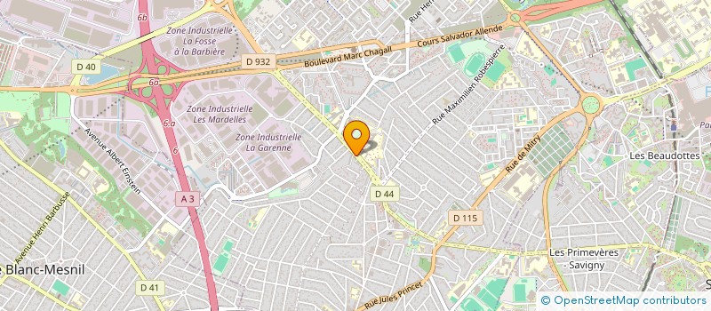 localisation de l'entreprise MADAME RANIA BOUZIANE à AULNAY-SOUS-BOIS