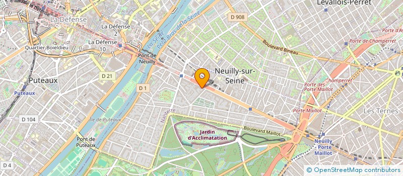 localisation de l'entreprise MADAME RANIA CHIADMI à NEUILLY-SUR-SEINE