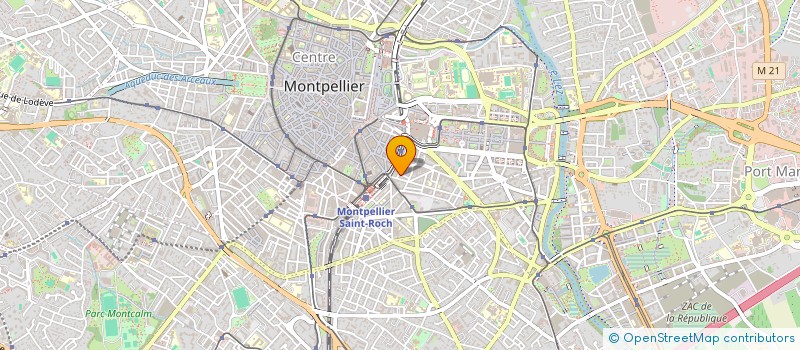 localisation de l'entreprise MADAME RANIA DJEMA  MONTPELLIER