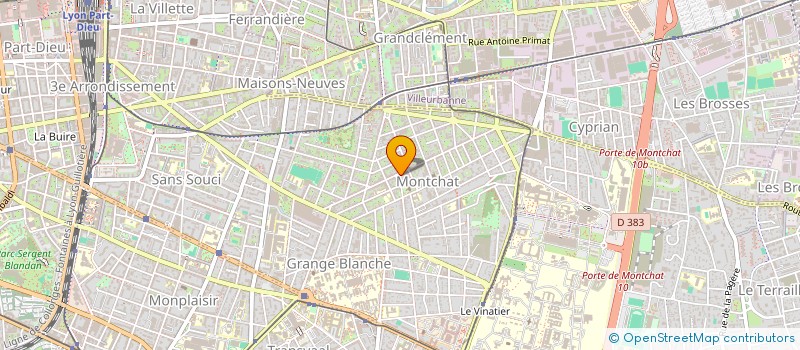 localisation de l'entreprise MADAME RANIA EDDAJIBI  LYON