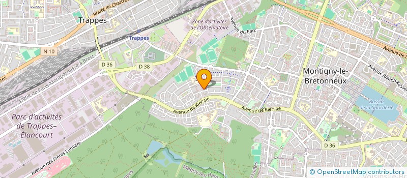 localisation de l'entreprise MADAME RANIA GHERRAS à MONTIGNY-LE-BRETONNEUX