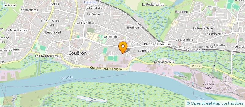 localisation de l'entreprise MADAME RANIA GRAINE-KHEDIM à COUERON