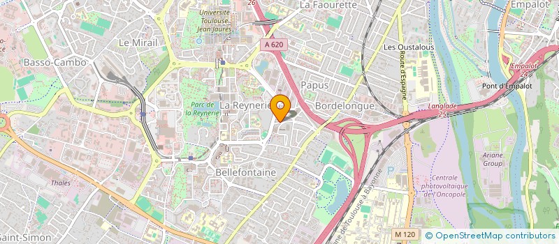 localisation de l'entreprise MADAME RANIA HAMIDI à TOULOUSE