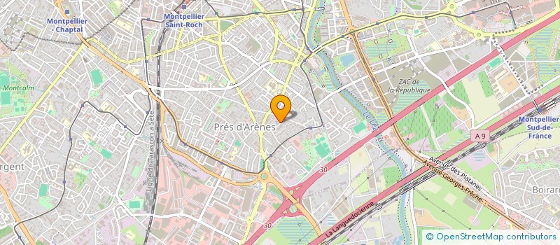 localisation de l'entreprise MADAME RANIA HANAFI à MONTPELLIER