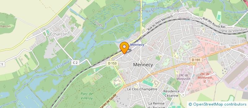 localisation de l'entreprise MADAME RANIA HIMEUR à MENNECY