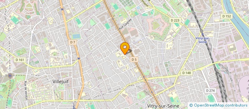 localisation de l'entreprise MADAME RANIA KOUNNIB à VITRY-SUR-SEINE