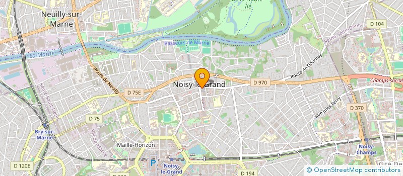 localisation de l'entreprise MADAME RANIA TEBIB à NOISY-LE-GRAND