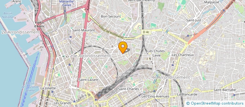 localisation de l'entreprise MADAME RANIA TOUZANI à MARSEILLE