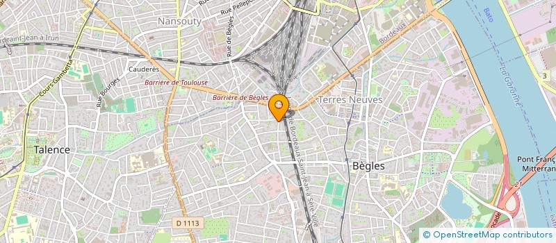 localisation de l'entreprise MADAME RANIA ZREK à BEGLES