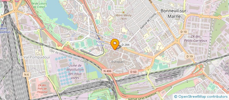 localisation de l'entreprise MADAME RANIDA MENDILI  CRETEIL