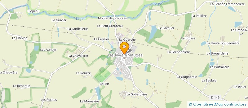 localisation de l'entreprise MADAME RANITEA LE DOEUFF  SAINTE-CHRISTINE