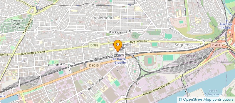 localisation de l'entreprise MADAME RANIYA RAHO MOUSSA à LE HAVRE