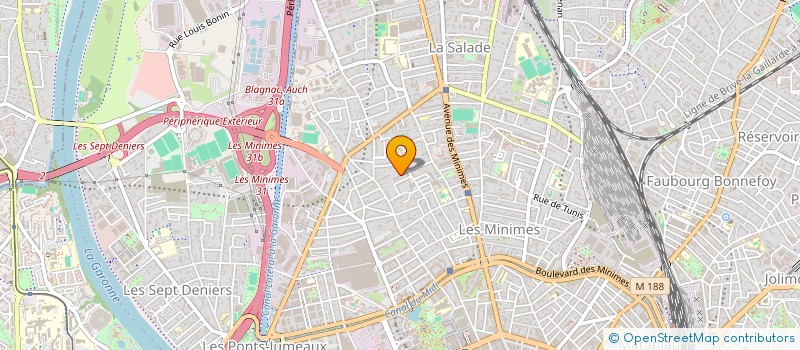 localisation de l'entreprise MADAME RANVEIG WALLACE à TOULOUSE