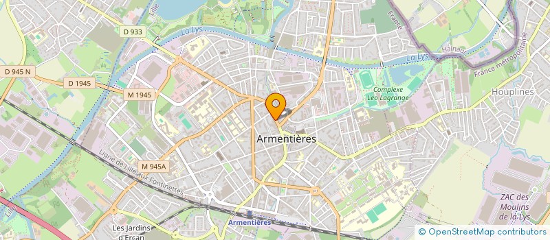 localisation de l'entreprise MADAME RANYA BOUHTIK  ARMENTIERES