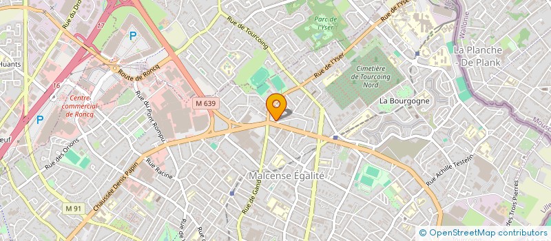 localisation de l'entreprise MADAME RAOUDA ESSAKOUHI  TOURCOING