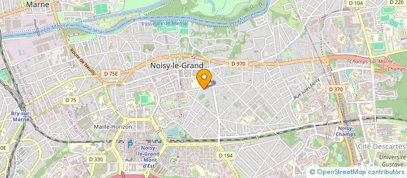 localisation de l'entreprise MADAME RAOUDHA SAIDI à NOISY-LE-GRAND