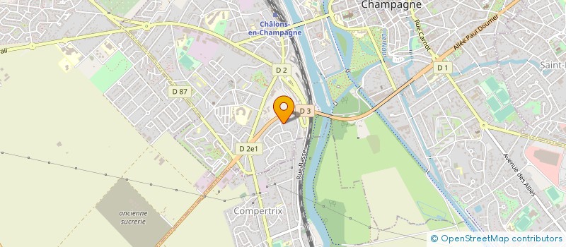 localisation de l'entreprise MADAME RAOUIA NANAA à CHALONS-EN-CHAMPAGNE