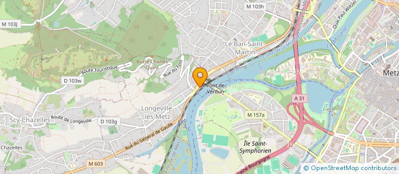 localisation de l'entreprise MADAME RAPHAEL SCHERMANN  LE BAN-SAINT-MARTIN