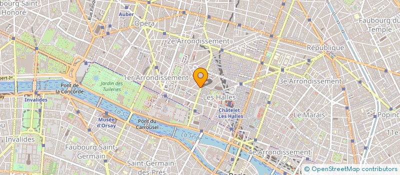 localisation de l'entreprise MADAME RAPHAELE BOTTE à PARIS