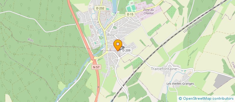 localisation de l'entreprise MADAME RAPHAELE BOUVERET  RIOZ