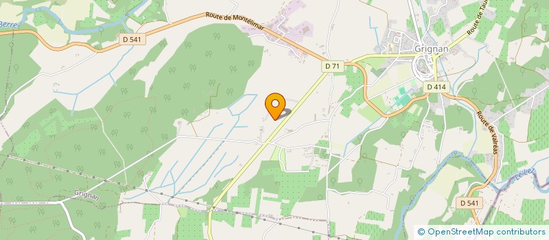 localisation de l'entreprise MADAME RAPHAELE BUREL  GRIGNAN