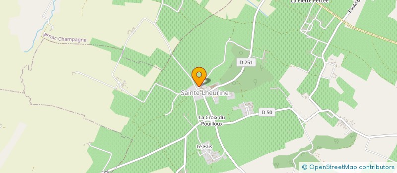 localisation de l'entreprise MADAME RAPHAELE DAMAS  SAINTE-LHEURINE