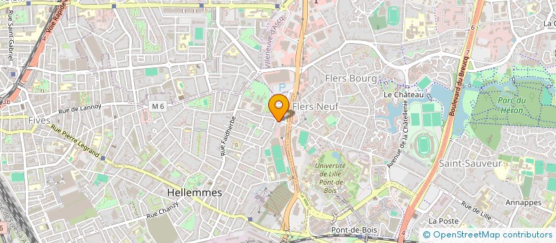 localisation de l'entreprise MADAME RAPHAELE DELSEMME  LILLE